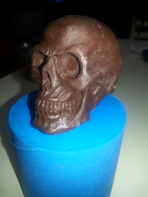 Medium Skull Mold (3 Piece)
